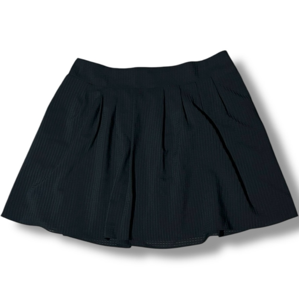 A New Day NWT XL Ebony Fully Lined High Wide Waistband Fit and Flare Mini Skirt - Picture 13 of 15